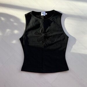 Princess Polly Mellifluous Top Black